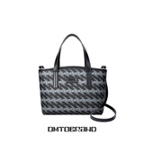 OMTO黑松露托特包女25年大容量单肩包上班通勤手提包电脑包女元旦礼物 松露黑【mini号】可装五折伞