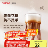 SIMELO施美乐咖啡杯高颜值玻璃杯澳白杯意式冰美式浓缩拿铁杯芬兰270ML