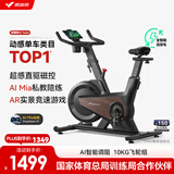 麦瑞克（MERACH）动感单车自发电家用健身房运动器材室内静音自行车 黑曜骑士Turbo 标准版-超感强磁控-AIMia私教