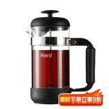 Hero黑骑士法压壶不锈钢咖啡壶咖啡机冲茶器咖啡过滤网过滤杯