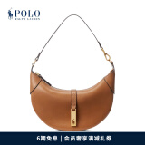 Polo Ralph Lauren 拉夫劳伦【大秀同款】 Polo ID 女配 经典款皮革迷你单肩包 270-棕色 ONE
