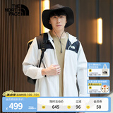 北面（The North Face）防风夹克防晒服男薄风衣舒适耐穿防泼溅24春季上新|8AUS KY4/黑白色 3XL /190
