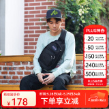 JANSPORT杰斯伯斜挎包男女休闲时尚单肩包潮牌ins风47LS 7R1 黑色