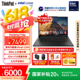 ThinkPad【国家补贴20%】T14p AI PC 酷睿Ultra5 高性能工程师本笔记本电脑 32G 1TB 2.5K 商务办公本