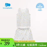 丽婴房童装婴儿衣服棉质宝宝空调服薄款儿童内衣套装睡衣常规款 白底印图 90 cm/2岁