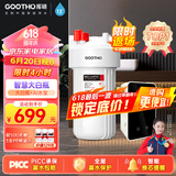 GOOTHO大白瓶前置过滤器 全屋家用自来水过滤净水器大通量大蓝瓶中央过滤通用滤芯除余氯阻垢 智慧大白瓶- 【智能换芯提醒】