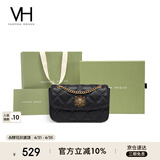 VANESSA HOGAN VH女包茵然软包系列复古太阳神斜挎包菱格链条腋下包小众单肩包