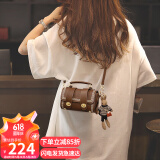 YUYULA包包女包牛皮斜挎手机包迷你包品牌单肩生日520送女朋友礼物老婆