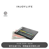 INJOYLIFE男士小钱包短款2022新款真皮钱夹驾驶证皮夹创意学生 黑色