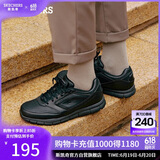 斯凯奇（Skechers）男鞋夏季皮鞋商务休闲鞋低帮轻便板鞋软底工作鞋77156