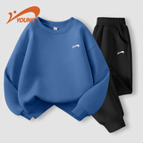 贵人鸟童装男童秋装儿童春秋款两件套男大童卫衣男孩运动服套装