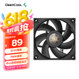 九州风神（DEEPCOOL）FT9 9cm薄扇ITX机箱风扇(4PIN接口/PWM温控/白光/轴承可视化/9215规格）
