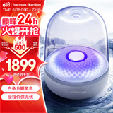 哈曼卡顿 琉璃4代音响  琉璃3代升级款 Aura Stuio 4 蓝牙音箱 桌面家用电脑音响家庭影院父亲节礼物 琉璃四代 铂金款 音箱