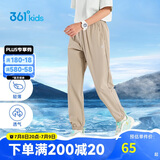 361°童装儿童长裤2025夏季男女童3-14岁透气空调裤 草120
