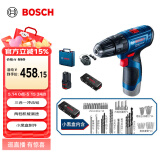 博世（BOSCH）GSB 120 12V充电式手电钻电动螺丝刀锂电冲击钻单电+小黑盒工具箱