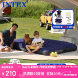 INTEX自动充气床帐篷充气床垫户外露营垫双人气垫床旅行家用午休折叠床