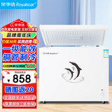 荣事达（Royalstar）冰柜商用大容量全冷冻卧式冰柜家用冷藏冷冻两用冷柜双温商用大冰柜冷冻柜展示柜 288升单温【一级能效】