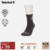 添柏岚（Timberland）官方中性长袜新款户外休闲舒适透气|A2Q4K A2Q4KU14/深灰色  M