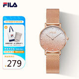 斐乐（FILA）手表女送女友高考礼物简约商务石英腕表学生手表 FLL38-6072-101