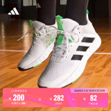 adidas OWNTHEGAME 2.0中高帮团队款实战运动篮球鞋男子阿迪达斯   白/黑/绿   42