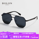 BOLON暴龙眼镜飞行员太阳镜墨镜驾驶镜钓鱼防晒520礼物送男友 BL8068 BL7199D11暗黑【碳纤维镜腿】