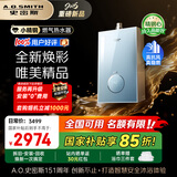 史密斯（A.O.SMITH）佳尼特【小精钢TCS5】16升燃气热水器 国家补贴 全免安装 安全守护 持久恒温大水量 静音 新品