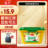 海天鲜香豆瓣酱800g 0添加防腐剂 黄豆酿造调味酱 蘸炒焖烧炖 