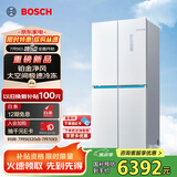 博世（BOSCH）【云朵白全域智净M8·轻享版】550升 风冷无霜冰箱 风路双循环 十字门冰箱BCD-550W(K5C821E23C)