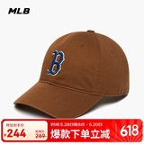 MLB棒球帽鸭舌帽四季皆宜软顶 情侣礼物3ACP6601N-43BRD-F