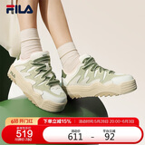 FILA 斐乐官方斑斓鞋ROSETTA女鞋板鞋2025春夏轻便厚底鞋复古休闲鞋