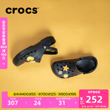 卡骆驰crocs洞洞鞋贝雅男鞋女鞋轻便耐磨一脚蹬拖鞋休闲鞋|10126 黑色-001 36 /37(220mm)