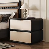 树浩床头柜简约现代储物柜奶油风床边柜小卧室收纳柜家用免安装置物架