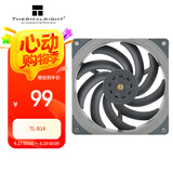 Thermalright(利民) TL-B14 14CM 性能级风压扇 1500转速PWM S-FDB V2轴承 三次元动平衡