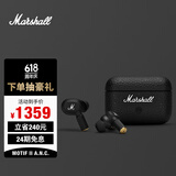 马歇尔（Marshall）MOTIF II ANC耳机真无线主动降噪防水长续航无线蓝牙耳麦 黑色