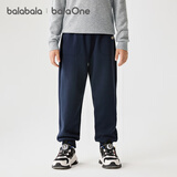 巴拉巴拉童装儿童裤子男童女童长裤2025冬加绒运动休闲束脚裤209425108204