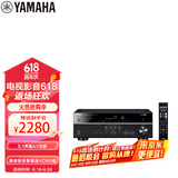雅马哈（Yamaha）HTR-3072 音响 音箱 家庭影院 5.1声道AV功放机 4K 杜比 DTS 蓝牙 USB 进口 黑色