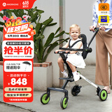 AMORHOME遛娃神器婴儿推车可坐可躺轻便折叠宝宝溜娃折叠小易收 绿色pro