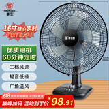 华生（Wahson）电风扇/台扇/低音风扇/16吋大风量家用办公电扇交流定频风扇 WS-A1603