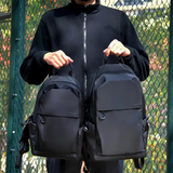 沐益背包小型轻便男士双肩包小号小背包运动骑行包登山包小书包电脑包 小号