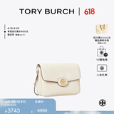 Tory Burch 汤丽柏琦 ROBINSON 斜挎肩背包豆腐包TB 143122 乳木果白 704 OS