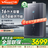 万和16升燃气热水器天然气家用智能强增压零冷水一级能效静音双伺服恒温安睡洗WIFI智控 LS9D PRO 【LS9 PRO】 一级能效 零冷水 增压240%