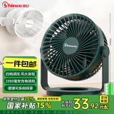 赛亿风宝蓄电款电风扇 小风扇/小台扇/迷你USB手持便携风扇学生宿舍办公室桌面风扇FB5-01