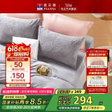 富安娜法兰绒四件套冬季防静电床品加厚床单被套单双人套件203*229cm