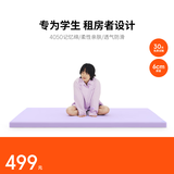 蓝盒子小蓝垫学生宿舍床垫褥子租房专用记忆棉榻榻米0.9x1.9米软硬适中