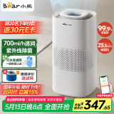 小熊（Bear）【UV除菌710】无雾加湿器家用 卧室婴儿空气净化空调加湿器 办公室大容量冷蒸发 JSQ-H60L2蓝牙款