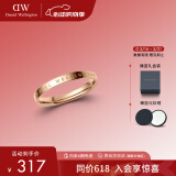 丹尼尔惠灵顿（DanielWellington）dw戒指男首饰玫瑰金情侣对戒520礼物送男友DW00400025