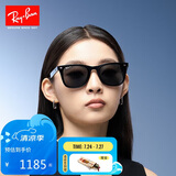 雷朋（RayBan）时尚方形太阳镜大框显脸小高颜值眼镜夏日户外防晒墨镜0RB4391D