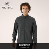 ARC'TERYX始祖鸟 COVERT LT CARDIGAN 保暖 男子 抓绒衫 VOID HEATHER/空间灰 XL