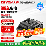 大有（Devon）20V标准40W充电器 通用20V锂电池包平台 多机共享 5378
