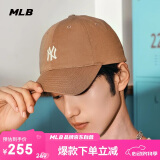 MLB棒球帽子夏季【明星虞书欣同款】鸭舌帽软顶送礼3ACP7701N-50BGD